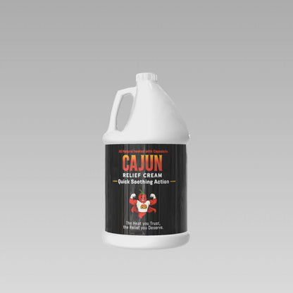 Cajun Relief Cream (Gallon Size)